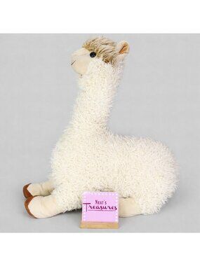 Hug Fun JUNGLE LLAMA 268990 Alpaca Beige Brown 28" by 19" X-Large Animal Plush